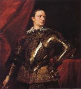Anthony Van Dyck Portrait of a young general oil painting